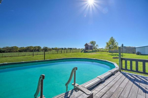 Monett Family Ranch Home with Pool and Huge Deck!